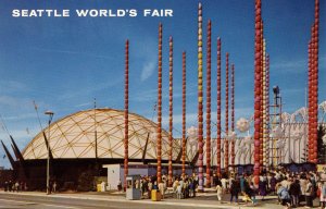 WA - Seattle. 1962 World's Fair, South Gate and Ford Building