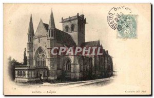 Old Postcard The Church Dives