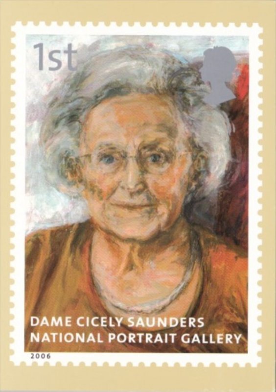 England Royal Mail Stamps 2006 Dame Cicely Saunders National Portrait Gallery