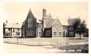 Indianola Iowa~Methodist Sunday School Building Corner View~1940s RPPC