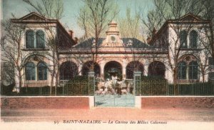 Vintage Postcard Saint Nazaire Le Casino Des Milles Colonnes France