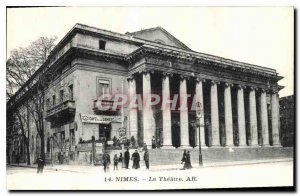 Postcard The Old Nimes Theater