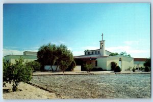 Mesa Arizona AZ Postcard Church Master United Presbyterian Exterior View c1960