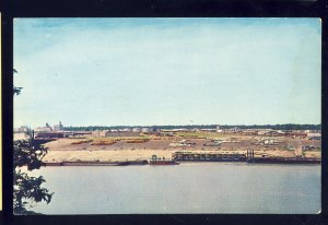 Memphis, Tennessee/TN Postcard, River-Rail Truck Terminal, Presidents Island