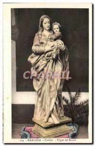 Postcard Old Granada Cartuja Virgen Del Rosario