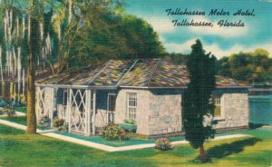 USA Florida Tallahassee Motor Hotel Vintage Postcard 07.56