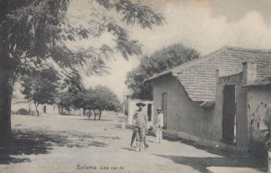 Bolama Guinea Bissau African Antique Postcard