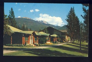 Jasper, Alberta, Canada Postcard, Lakeshore Cottages, Jasper Park Lodge