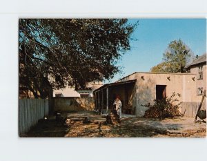 Postcard Casa de Gallegos San Agustin Antiguo St. Augustine Florida USA