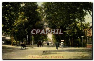 HILVERSUM - Old Postcard - Gravelandsche Weg