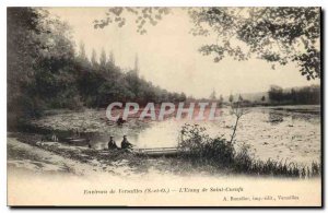 Postcard Old Surroundings Versailles O and O Etang Saint Cucufa