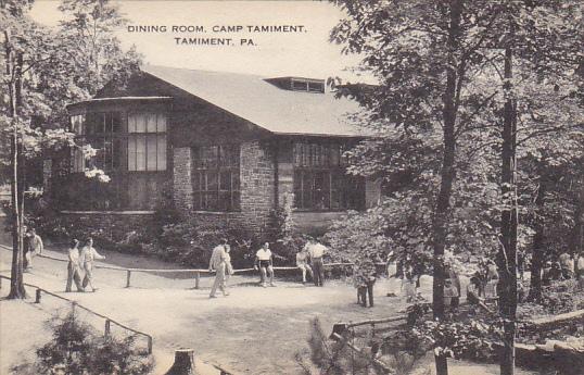 Dining Room Camp Tamiment Tamiment Pennsylvania Artvue