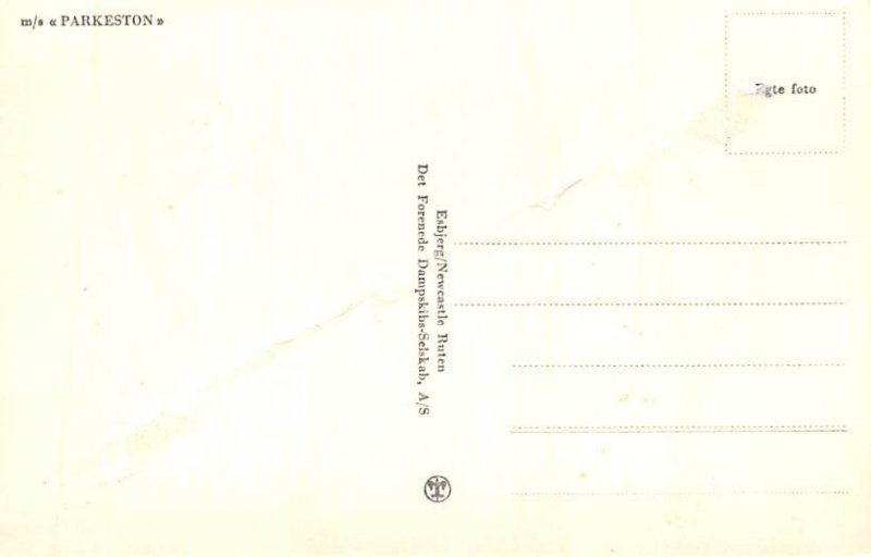 M.S. Parkeston M.S. Parkeston , Misc Ships View image 