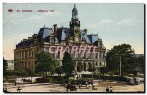 Old Postcard Limoges L & # 39Hotel Town