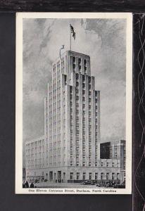One Eleven Cocoran Street,Durham,NC Postcard 