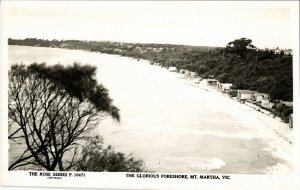 australia, VIC, MOUNT MARTHA, The Glorious Foreshore, Rose Series RPPC