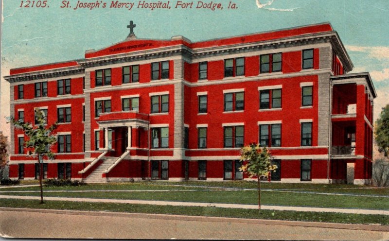 Iowa Fort Dodge St Joseph's Mercy Hospital 1918