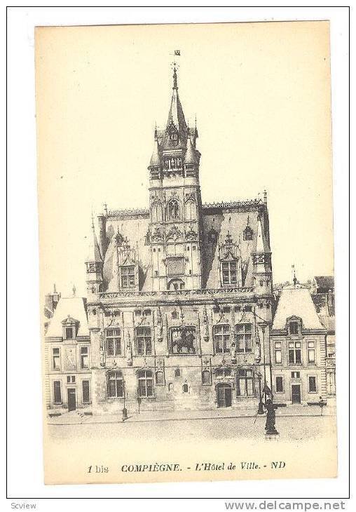 Compiègne, Oise department , France, 00-10s ; L'Hotel de Ville