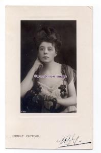 b5242 - Stage Actress - Camille Clifford, raised border - postcard 