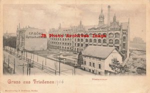 Germany, Berlin, Friedenau, CP Gorz Optical Institute, Exterior View