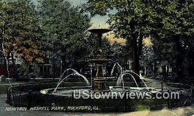 Fountain Haskell Park - Rockford, Illinois IL