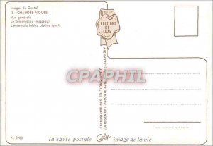 Modern Postcard Images Chaudes Aigues Cantal Vue Generale The Remontalou (Bro...