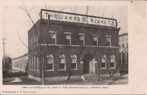 Attleboro MA, Blake Manufacturing, Jewelry & Silver Factory, Pre 1907