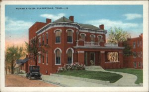 Clarksville Tennessee TN Woman's Club Vintage Postcard