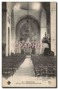Old Postcard Perigueux Interior of the Cathedral Saint Front