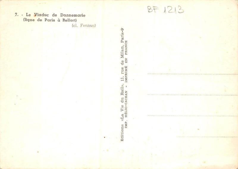 BF1213 le viaduct de dannemarie  France