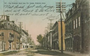 SAINT JEAN, Quebec, Canada, 1907; Rue Richelieu