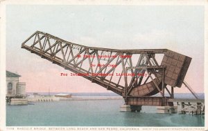 CA, Long Beach, California, Bascule Bridge, Detroit Pub No 71118