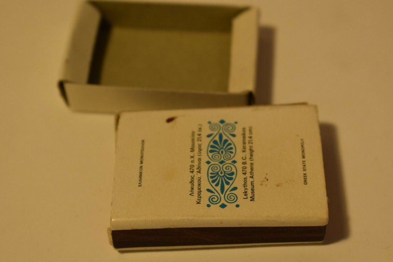 Kerameikos Museum Athens Greece Vase Matchbox