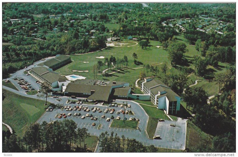 Aerial view,  Great Smokies Hilton Resort and Conference Center,  Asheville, ...