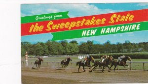 CONCORD, New Hampshire, 1960s; Horse Race