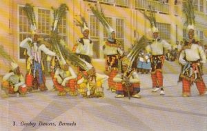 Postcard Gombey Dancers Bermuda