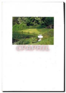 Modern Postcard The Gardens of France mostalgique charm Jeurre park in Ile de...