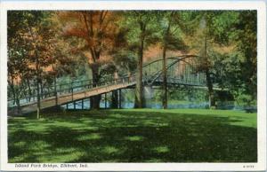 IN - Elkhart. Island Park Bridge