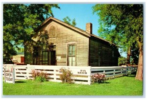 c1960 Historic Jesse James Home Exterior Bandit St. Joseph Missouri MO Postcard