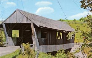 VT - Johnson. Power House Covered Bridge