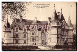 Old Postcard Azay le Rideau The Chateau I and my hist North Facade