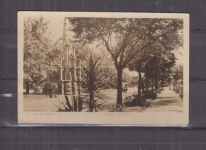 VICTORIA, MELBOURNE, St. KILDA ROAD, c1920 Rose real photo ppc., unused.