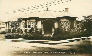 Cary Memorial Library Lexington Massachusetts 1906 RPPC Photo Postcard 1226