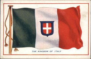 Vintage MILTON PC Historical Flags KINGDOM OF ITALY