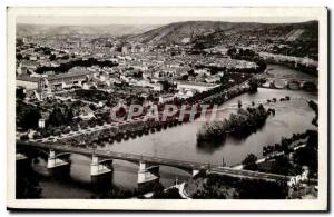 Cahors - Vue Generale and the Pont Louis-Philippe - Old Postcard