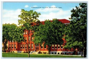 c1960's Morningside College Building Campus Sioux City Iowa IA Vintage Postcard