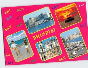 Postcard Attractions in Brindisi Italy