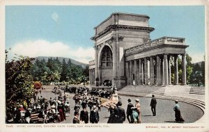 Music Pavilion, Golden Gate Park, San Francisco, CA., 1902 Postcard, Unused