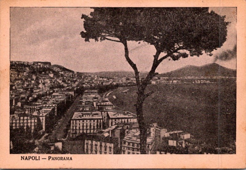 Italy Napoli Naples Panorama