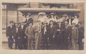 Colorado Denver Denver Omnibus & Cab Company Real Photo RPPC